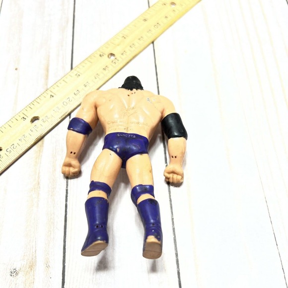Razor Ramon Bend Ems Action Figure 1994 WWF Titan Sports Just Toys Vintage Rare - Picture 9 of 10